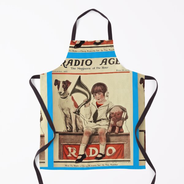 Item preview, RADIO AGE 1922 magazine cover Little Boy and His Dog and toy listen to OTR designed and sold by Love30smovies.