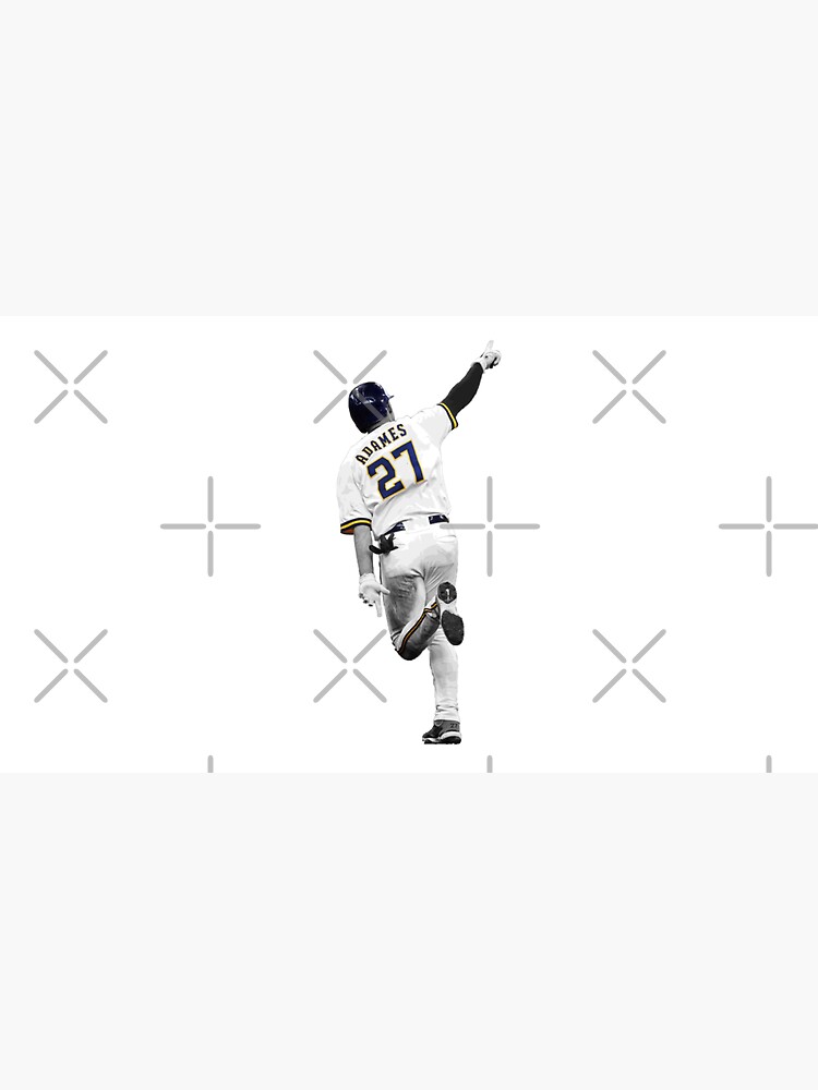 Willy Adames #27 Run and Celebrates Sticker for Sale by