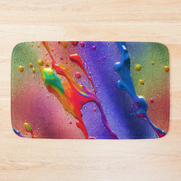 Item preview, Rainbow Drip Ink Flow Splatter Splash Design designed and sold by ClairesPatterns.