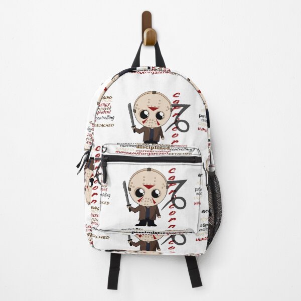Item preview, Capricorn Zodiac Horror Monster- funny, cute, december, january, sign, horoscope, creepy, thriller, movie, film, traits, machete, hockey, mask, camp, scary, killers, fiction, kawaii, chibi designed and sold by Bruh-llc.