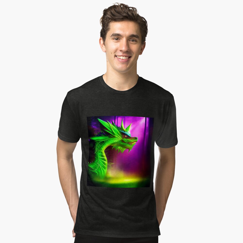 Item preview, Tri-blend T-Shirt designed and sold by dragynrain.