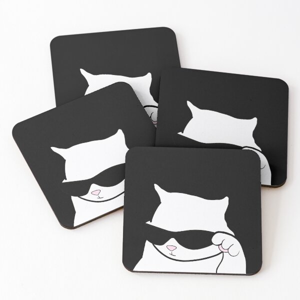 Item preview, Cool cat designed and sold by pentoolart.