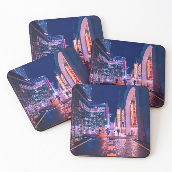 Item preview, Streets At Night, Japan. designed and sold by luisalfonso1989.