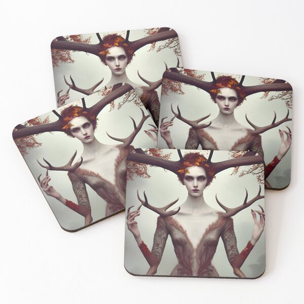 Item preview, The Goddess of the Cervidae designed and sold by DreamyEscapism.