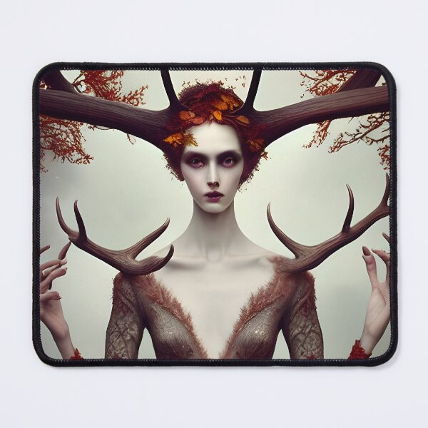 Item preview, The Goddess of the Cervidae designed and sold by DreamyEscapism.
