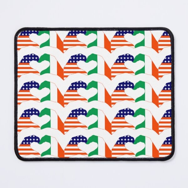 Item preview, We Heart USA & Ireland Patriot Flag Series designed and sold by Carbon-Fibre Media.