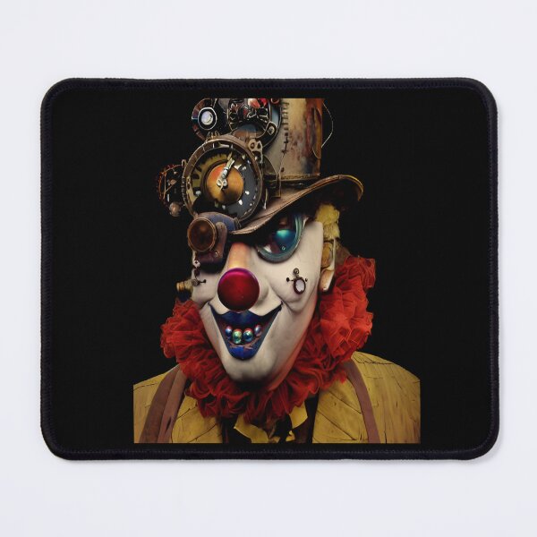 Item preview, Digital art image of steampunk clown designed and sold by Gala-life1.