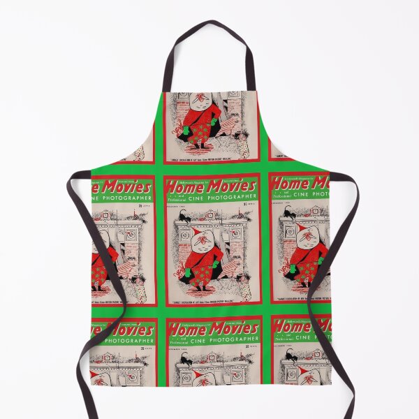 Item preview, HOME MOVIES 1950's magazine cover SANTA CLAUS and RUDOLPH designed and sold by Love30smovies.