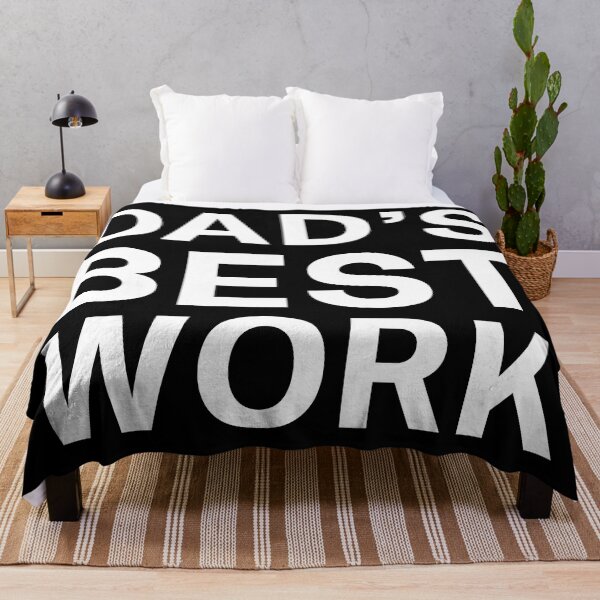 Item preview, Dad's Best Work | Bad Dad Joke designed and sold by Dadabase Merch.