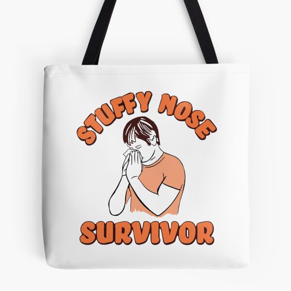 Item preview, Stuffy Nose Survivor Funny Men Women designed and sold by Big Twelve.