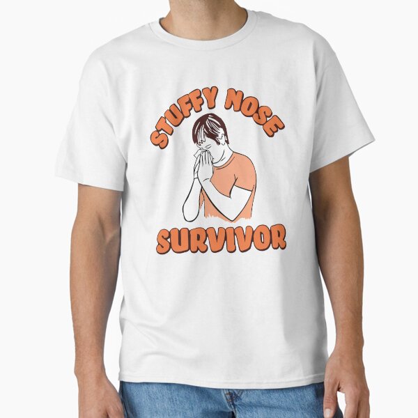 Item preview, Stuffy Nose Survivor Funny Men Women designed and sold by Big Twelve.
