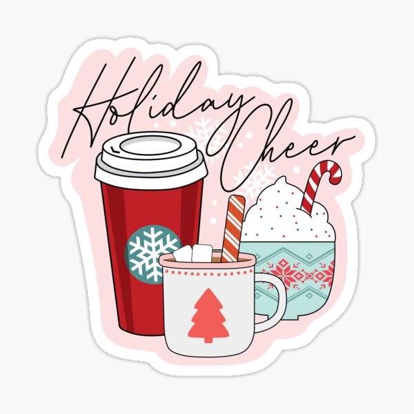 Starbucks Peppermint Mocha Latte Coffee Cup Gifts - Patty Stamps