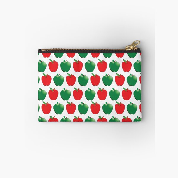 Item preview, Red And Green Apples On White Background designed and sold by burbankdesigns.