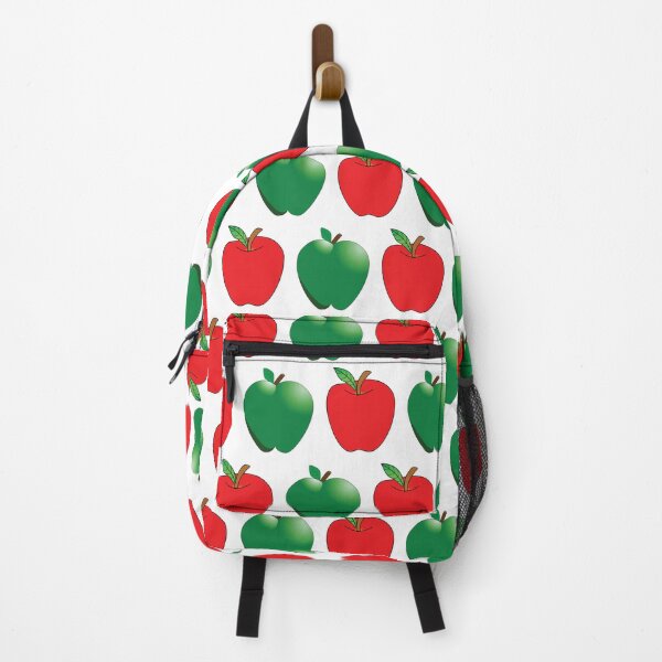 Item preview, Red And Green Apples On White Background designed and sold by burbankdesigns.
