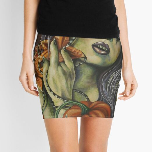 Halloween Baby by Ardent Shadows Mini Skirt