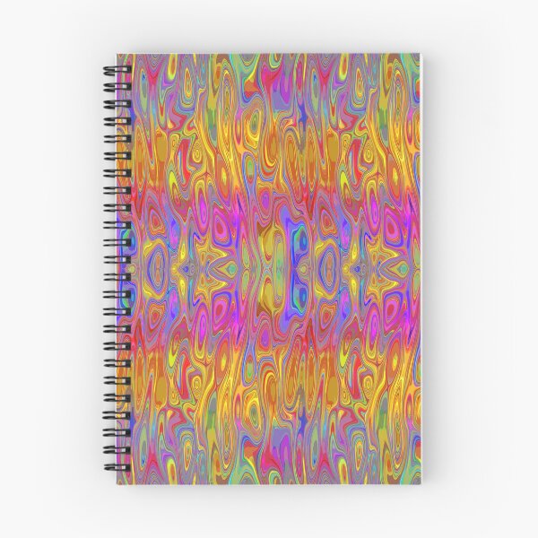 Item preview, Wavy Rainbows, fantasy fractal pattern designed and sold by LoneAngel.