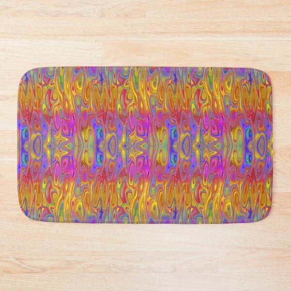 Item preview, Wavy Rainbows, fantasy fractal pattern designed and sold by LoneAngel.