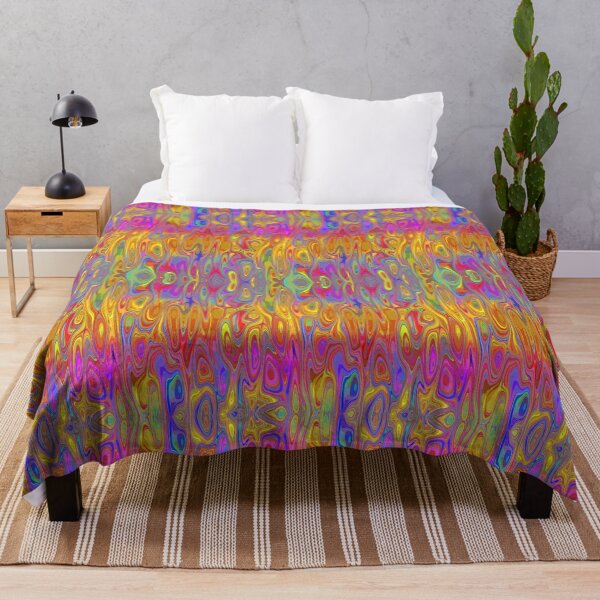 Item preview, Wavy Rainbows, fantasy fractal pattern designed and sold by LoneAngel.