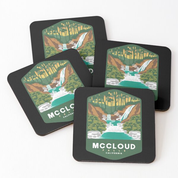 Item preview, McCloud Falls California Waterfall designed and sold by Friday NightCo.