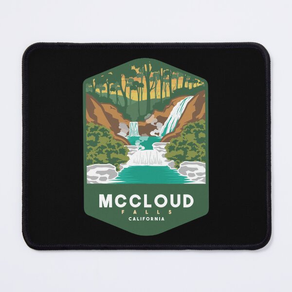 Item preview, McCloud Falls California Waterfall designed and sold by Friday NightCo.
