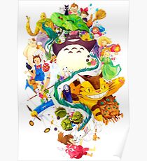 Childhood Memories Collage Poster