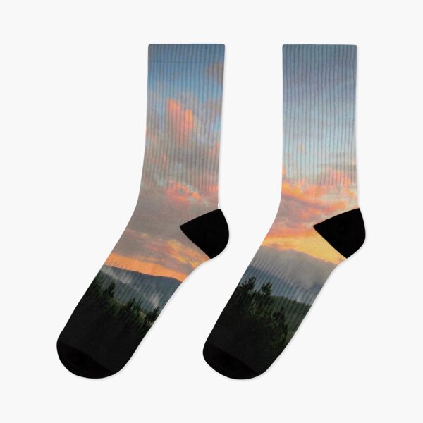 Item preview, Misty Mountain Sunset designed and sold by Batty4Boba.