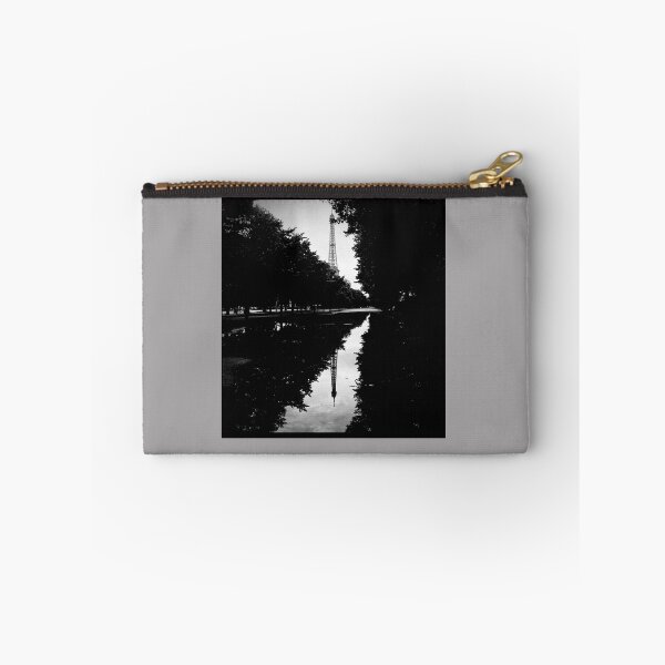 Item preview, Reflection of the  Eiffel Tower in black and white. designed and sold by PhotogalleryCJ.