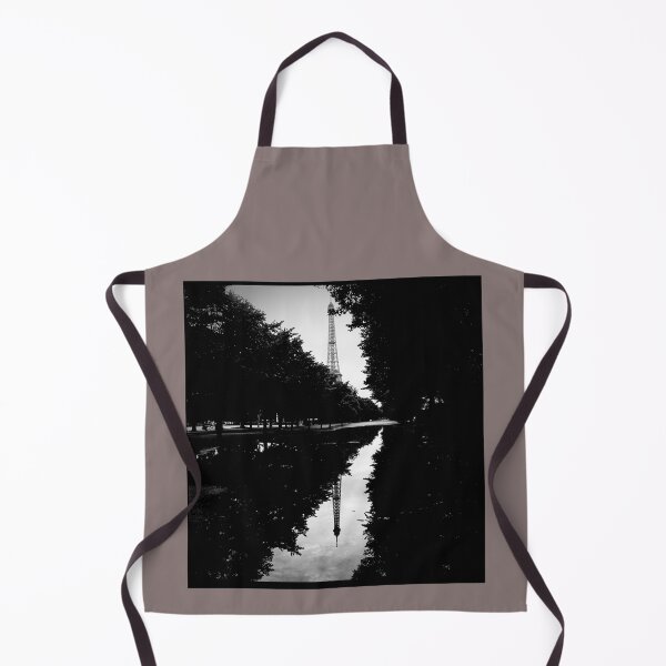 Item preview, Reflection of the Eiffel Tower in black and white. designed and sold by PhotogalleryCJ.