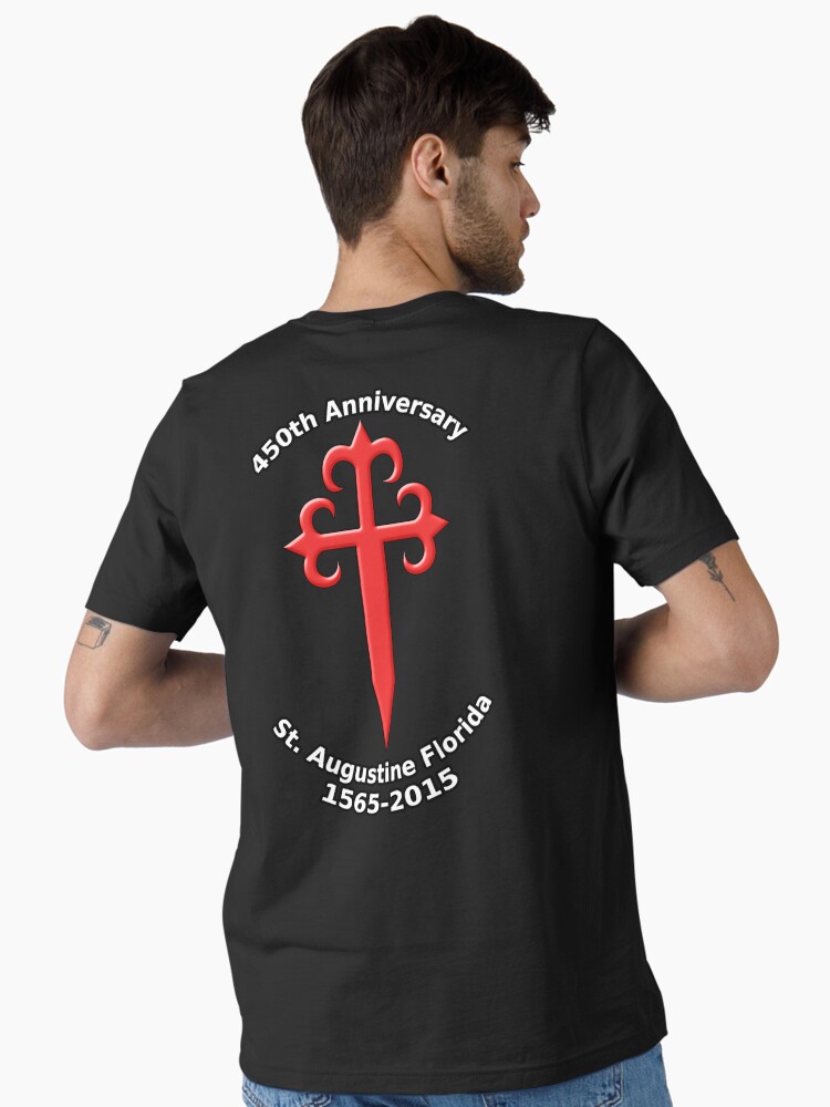 Thumbnail 1 of 7, Essential T-Shirt, The Cross and the Sword designed and sold by DesignComputer.