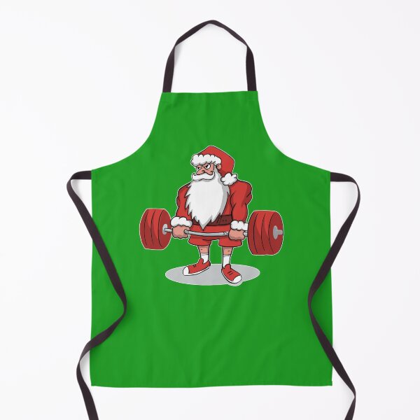 Item preview, Powerlifting Santa Deadlift Santa designed and sold by SusanaDesigns.