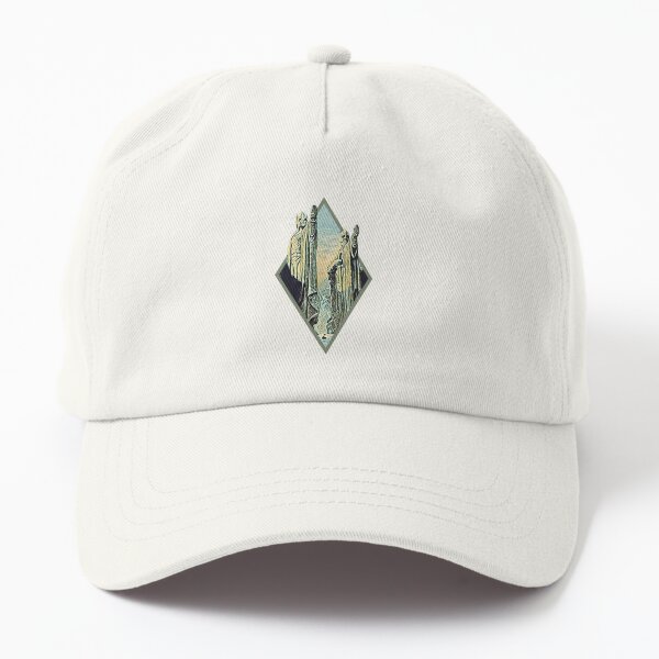 Aperçu de l'œuvre Rois au bord de la rivière - Art numérique - Cadre diamant - Blanc - Fantaisie créée et vendue par Fenay Designs.