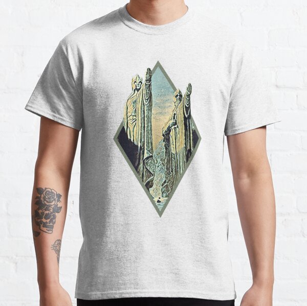 Kings by the River - Digital Art - Diamond Frame - White - Fantasy Classic T-Shirt