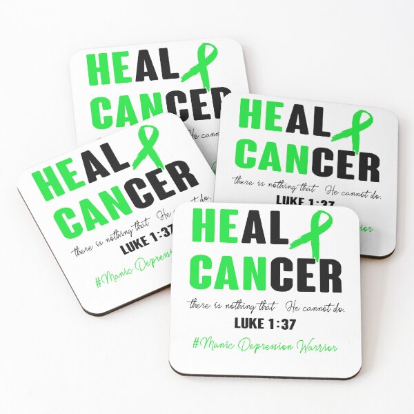 Item preview, Manic Depression Awareness - Heal Cancer - Support Manic Depression Warrior Gifts designed and sold by ElizabethS809.