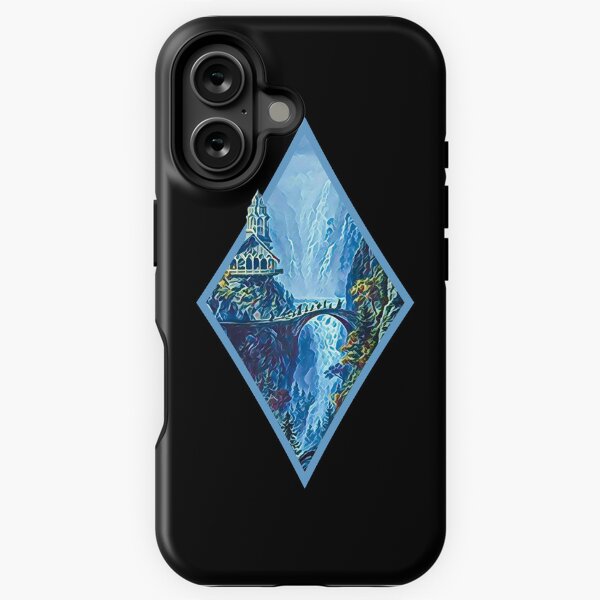 Item preview, The Fellowship Departs - Digital Art - Diamond Frame - Black - Fantasy designed and sold by Fenay Designs.
