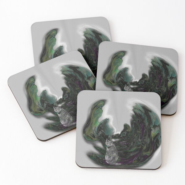 Item preview, Dark valley with cat designed and sold by FlossOrFi.
