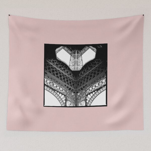 Item preview, Canvas print of Eiffel Tower in a close prespective  designed and sold by PhotogalleryCJ.