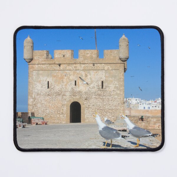 Item preview, Essaouira, Seagulls, Stone Wall, Morocco.  designed and sold by BENMBARK.