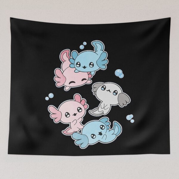 Item preview, Transgender Axolotl LGBT Pride Flag designed and sold by Clara Hollins.