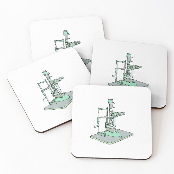 Item preview, Eye Exam Slit Lamp in Green  designed and sold by TheEyeFanatic.