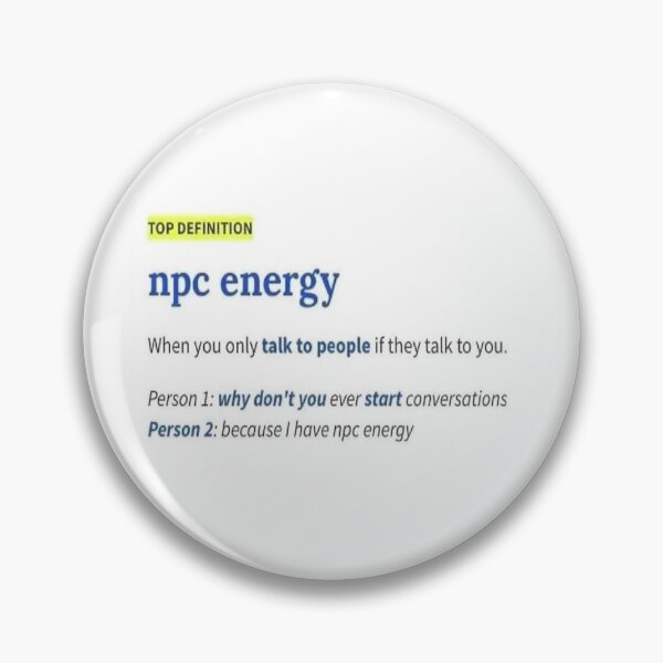 Item preview, NPC Energy Definition Design designed and sold by FloridFox.