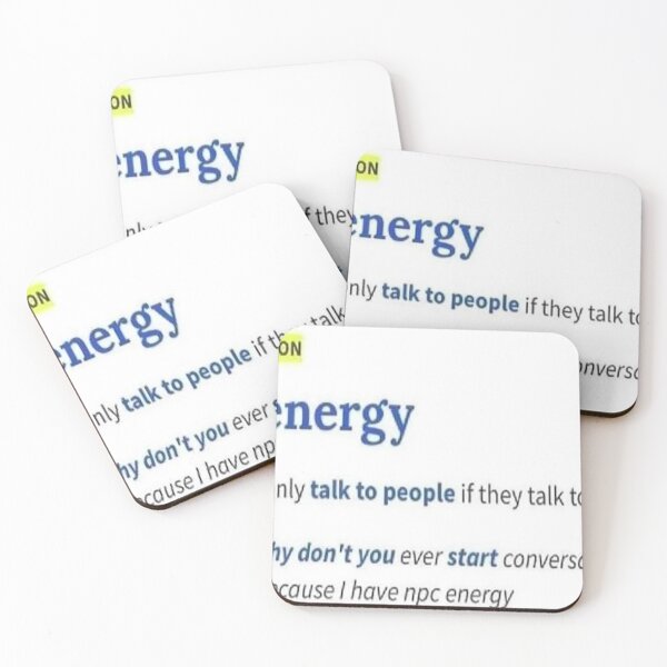 Item preview, NPC Energy Definition Design designed and sold by FloridFox.