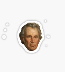 zachary taylor head Sticker