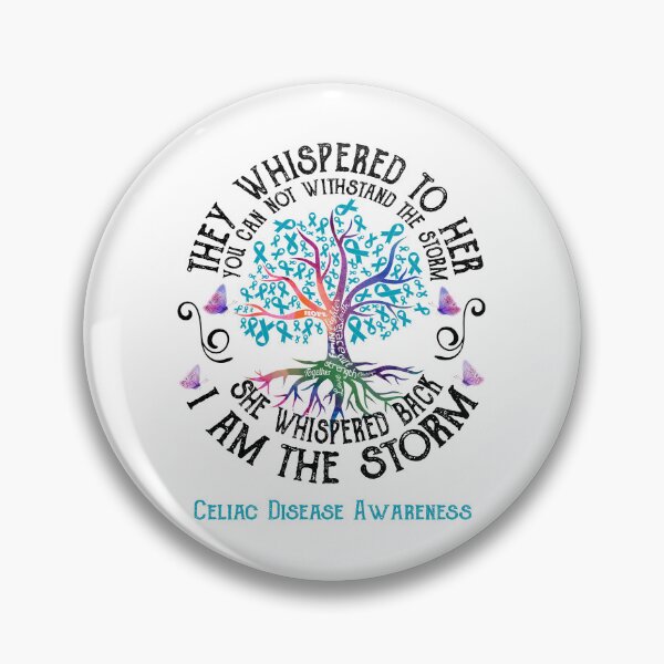 Item preview, Celiac Disease Awareness - Celiac Disease Warrior I Am The Storm designed and sold by RunningShop.