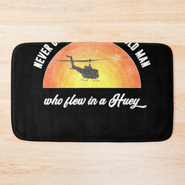 Item preview, Never Underestimate An Old Man Who Flew In A Huey  designed and sold by JenniferCole1.