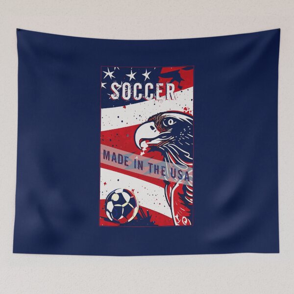 Artikelvorschau, USA-Fußball-T-Shirt Schön entworfen und verkauft von Soccer-Stuff.