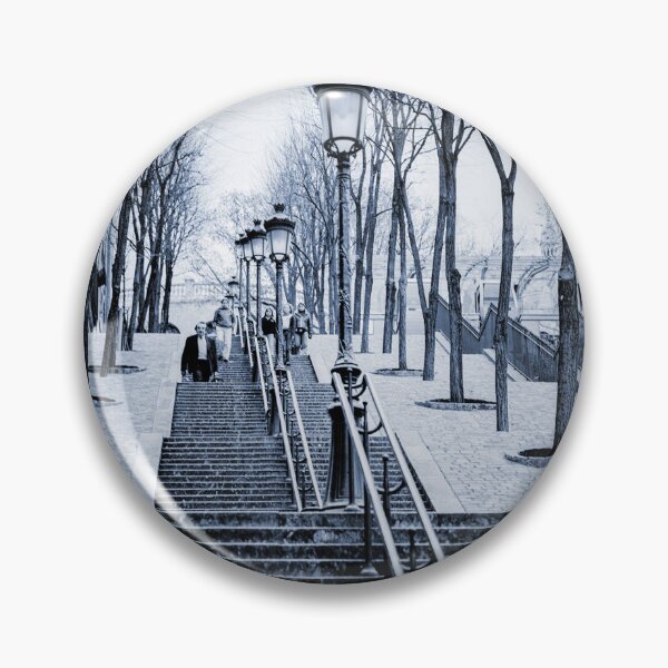 Item preview, Stair cases in Montmartre Paris. designed and sold by PhotogalleryCJ.