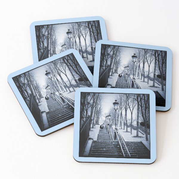 Item preview, Stair cases in Montmartre Paris. designed and sold by PhotogalleryCJ.