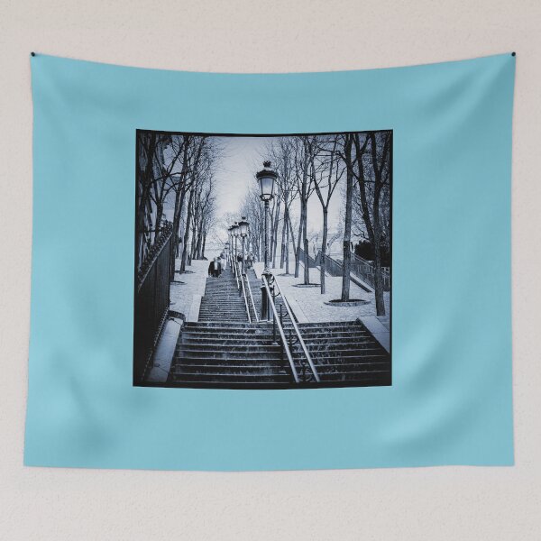 Item preview, Stair cases in Montmartre Paris. designed and sold by PhotogalleryCJ.
