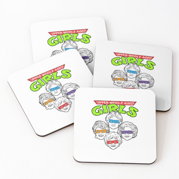 Item preview, The Golden Girls - Upper Middle Aged Girls designed and sold by punbarkqua.