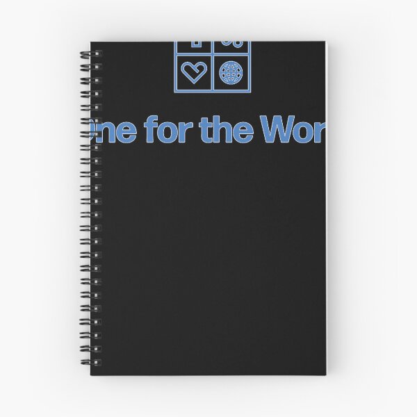 Item preview, One for the World Classic Logo - Front - Blue font  designed and sold by JenniferCole1.
